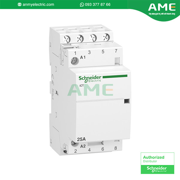 Contactor A9C20834 chính hãng Schneider Khởi động từ A9C20834 chính hãng Schneider