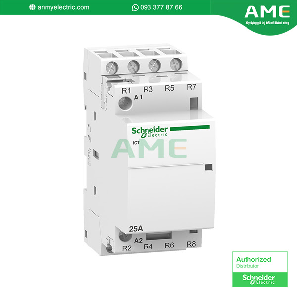 Contactor ICT A9C20837 chính hãng Schneider Khởi động từ A9C20837 chính hãng từ thương hiệu Schneider