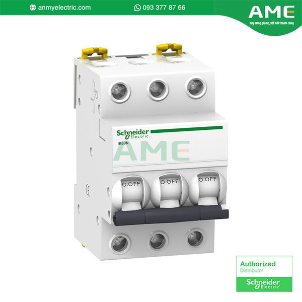Aptomat tự động A9K24363 chính hãng Schneider