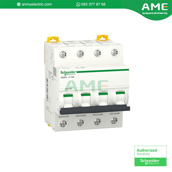Aptomat tự động A9K24410 chính hãng Schneider