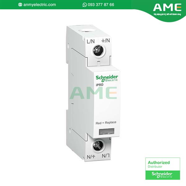 Thiết bị chống sét lan truyền ACTI9 iPRD A9L20100 chính hãng Thiết bị chống sét lan truyền ACTI9 - SPD Acti9 - iPRD - A9L20100 chính hãng