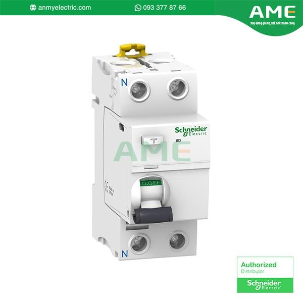 A9R71240, Thương hiệu : Schneider; Xuất xứ : Schneider Electric, Acti 9 iID - RCCB - 2P - 40A - 30mA - type AC Aptomat A9R71240 có tính năng chống giật, đảm bảo an toàn khi sử dụng và bảo trì