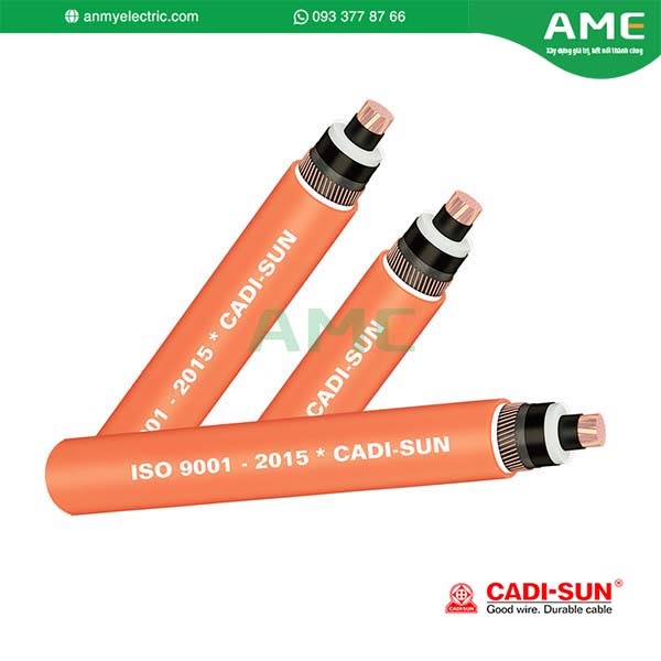 CÁP 1 LÕI, MÀN CHẮN SỢI ĐỒNG, KHÔNG GIÁP 8.7/15(17.5)KV