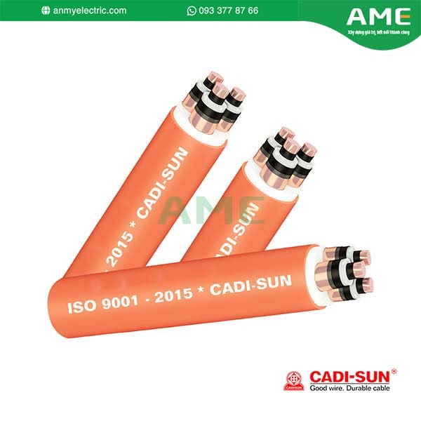 Tiêu chuẩn áp dụng: TCVN 5935-2, IEC 60502-2, GB/T Cáp 3 lõi, màn chắn băng đồng, không giáp 6/10(12)kv đảm bảo truyền tải điện năng trong mọi môi trường