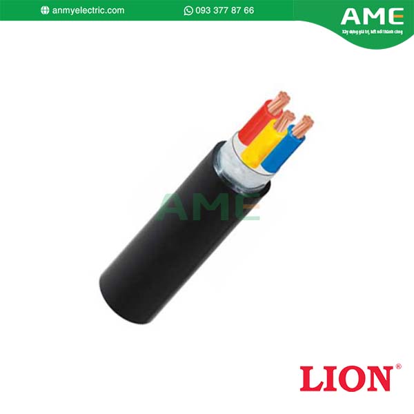 Cáp điện lực hạ thế CVV/DSTA 3 lõi 0.6/1kV - TCVN 5935