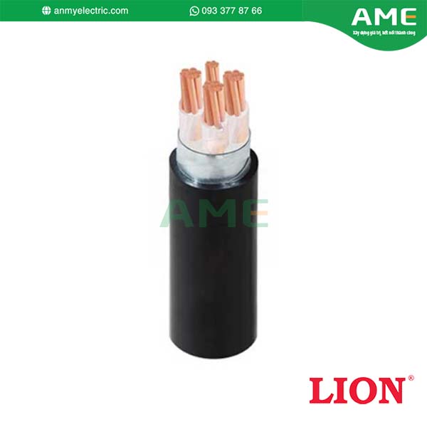 Cáp điện lực hạ thế CXV 4 lõi (3+1 nối đất), Cu/XLPE/PVC 0.6/1kV