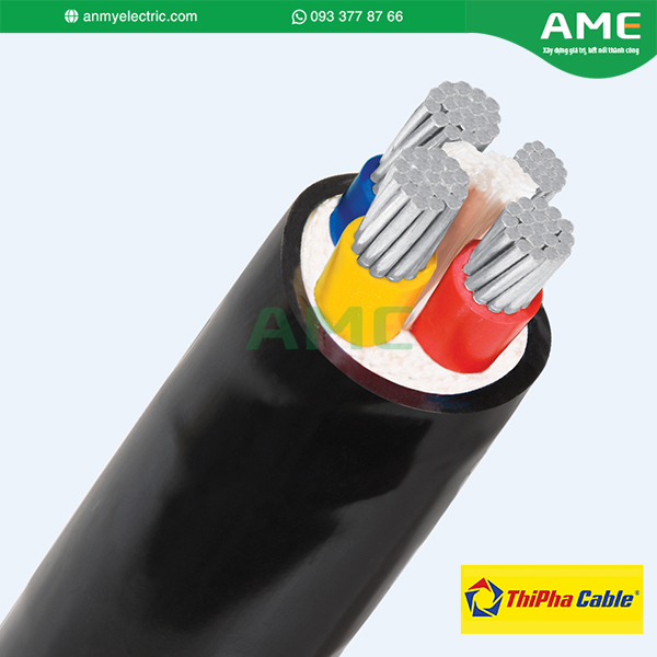 Cáp hạ thế Thipha Cable AVV 0,6/1kV - nhiều lõi