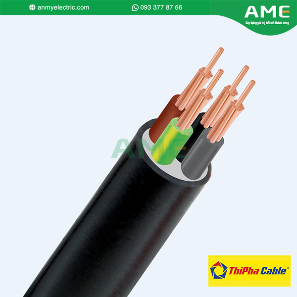 Cáp hạ thế CVV 4 lõi