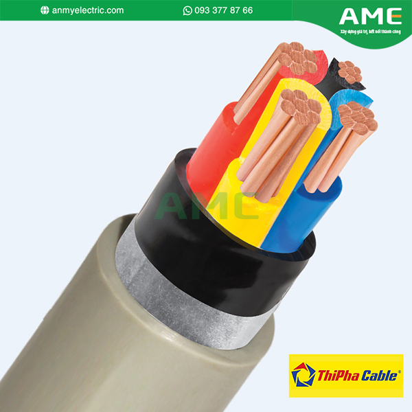 Cáp hạ thế Thipha Cable DK - CVV - 0,6/1kV