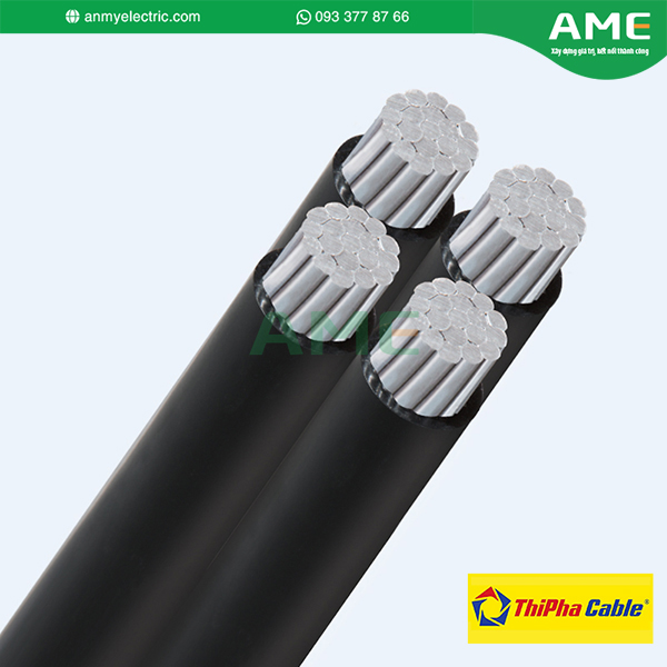Cáp hạ thế Thipha Cable LV - ABC - 0,6/1kV - nhiều lõi