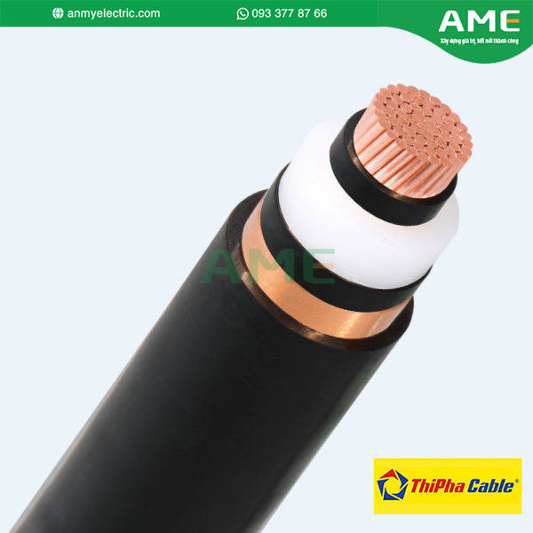 Cáp trung thế CXV/S – AXV/S 1 lõi