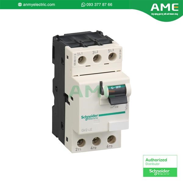 CB bảo vệ động cơ GV2LE05 chính hãng Schneider Cầu dao bảo vệ động cơ GV2LE05 Schneider chính hãng