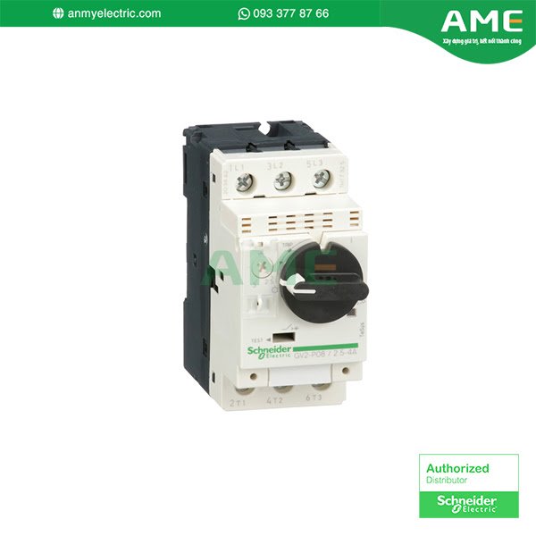 CB bảo vệ động cơ GV2P08 Schneider