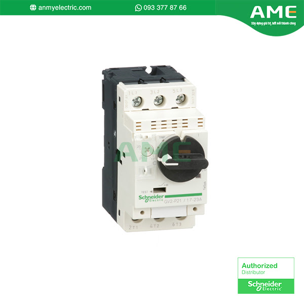 CB bảo vệ động cơ GV2P21 Cầu dao bảo vệ động cơ GV2P21 Schneider