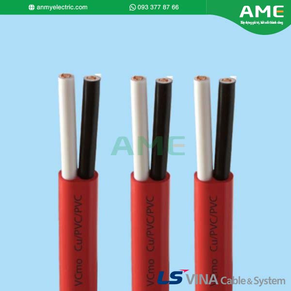 Cu/PVC/PVC 2x1.0mm2 300/500V