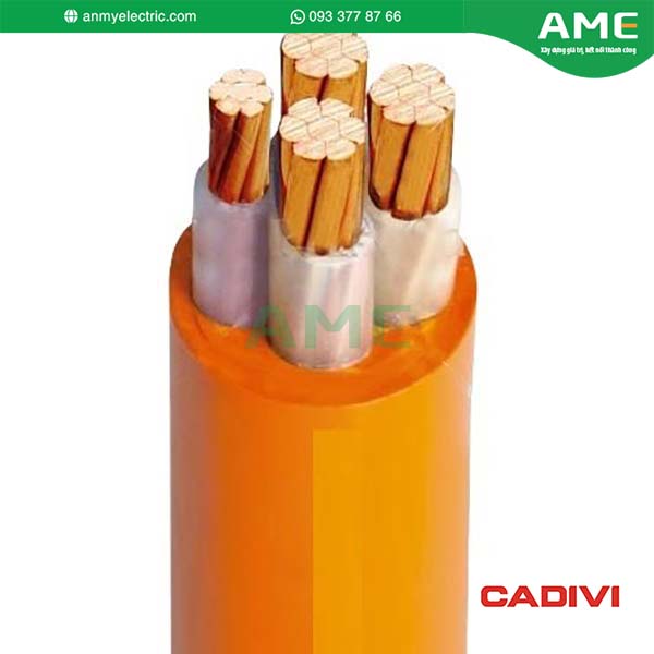Cáp chống cháy CXV/FR - 0,6/1kV chính hãng thương hiệu Cadivi 