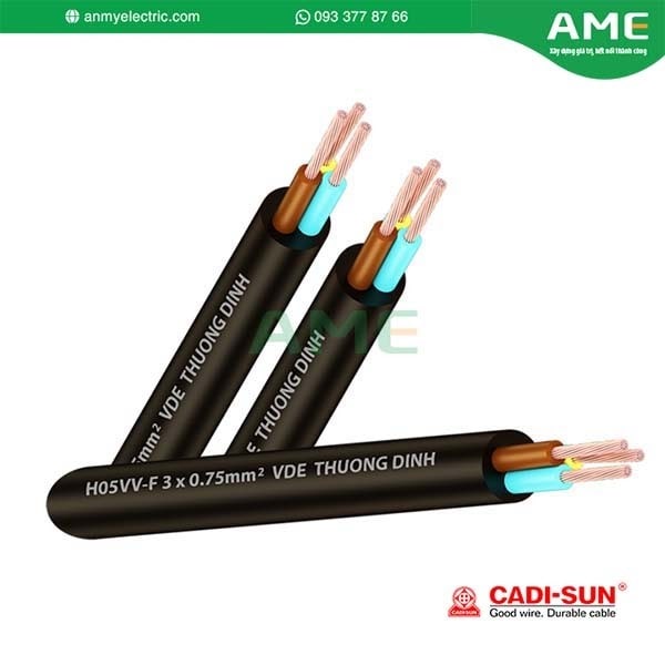 DÂY MỀM CHỊU NHIỆT - H05V2V2-F VÀ H05V2V2H2-F