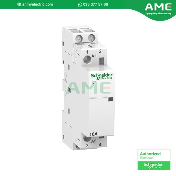 Khởi động từ A9C22712 - ACTI9, 2P - 16A - 2NO Khởi động từ A9C22712 - ACTI9, 2P - 16A - 2NO chính hãng Schneider