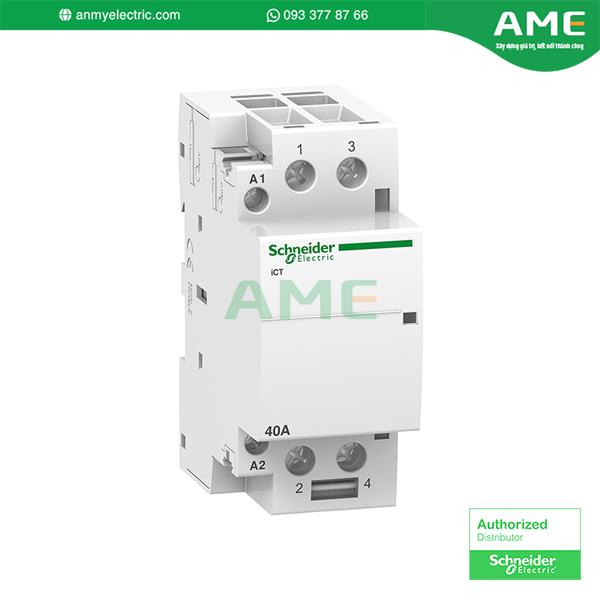 Khởi động từ A9C20842 ACTI9 - 2P - 40A - 2NO chính hãng từ Schneider Khởi động từ A9C20842 ACTI9 - 2P - 40A - 2NO chính hãng từ Schneider