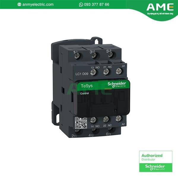 Khởi động từ Tesys D 9-150A với cuộn dây điều khiển loại AC - LC1D09F7 