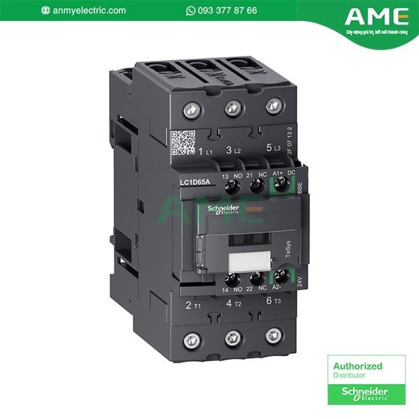 Khởi động từ LC1D65ABBE chính hãng Schneider