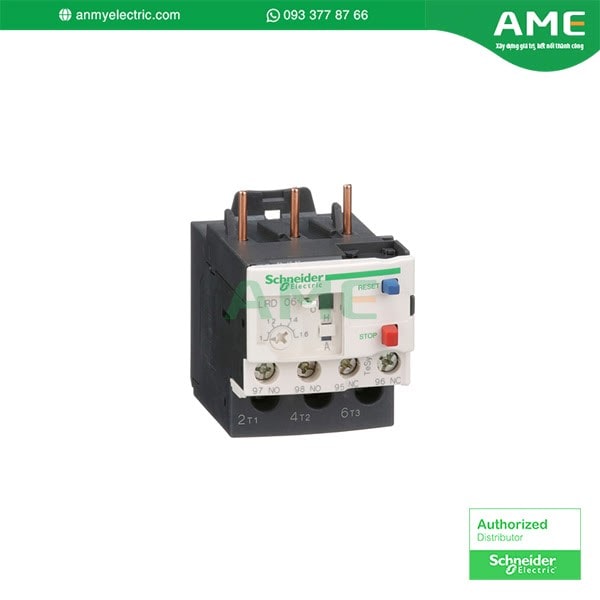 Rơ le nhiệt LRD06 chính hãng Schneider