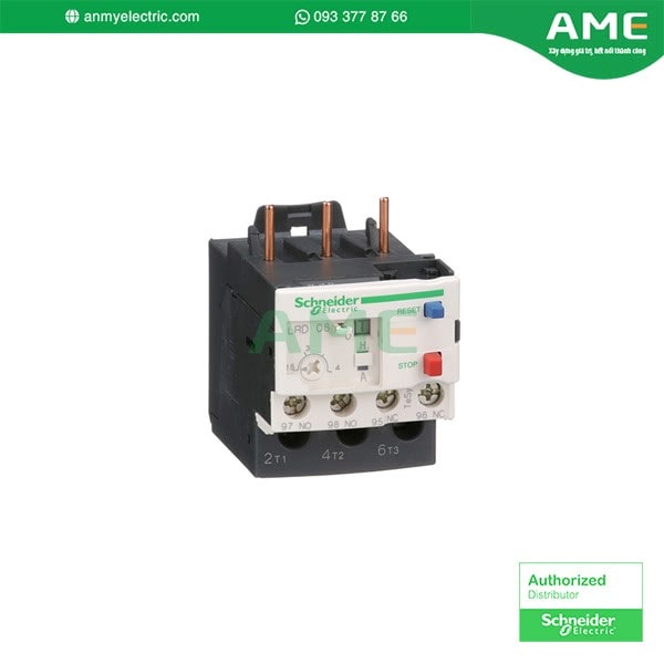 Rơ le nhiệt LRD08 chính hãng Schneider