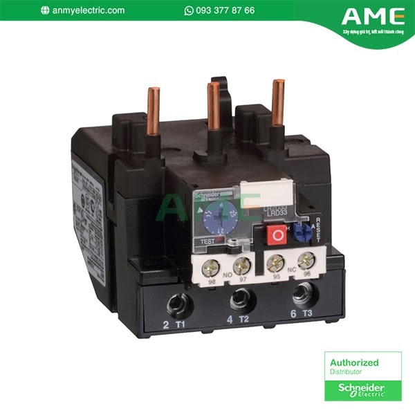 Rơ le nhiệt LRD3365 chính hãng Schneider