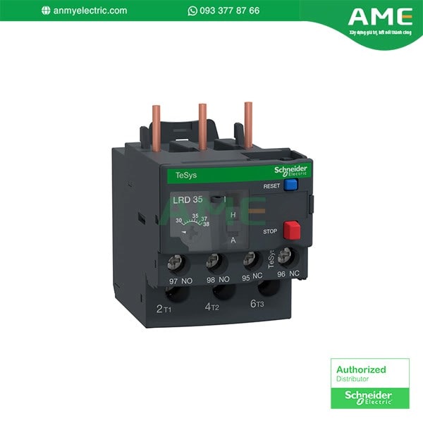 Relay nhiệt LRD35 chính hãng Schneider