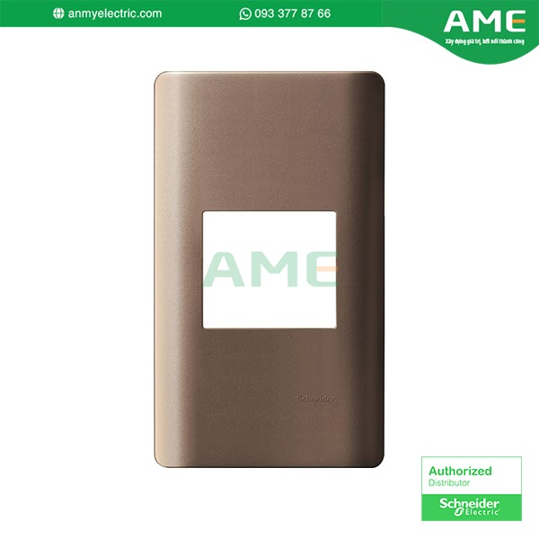Mặt cho 1 thiết bị size M A8401M_WE_G19 chính hãng Schneider