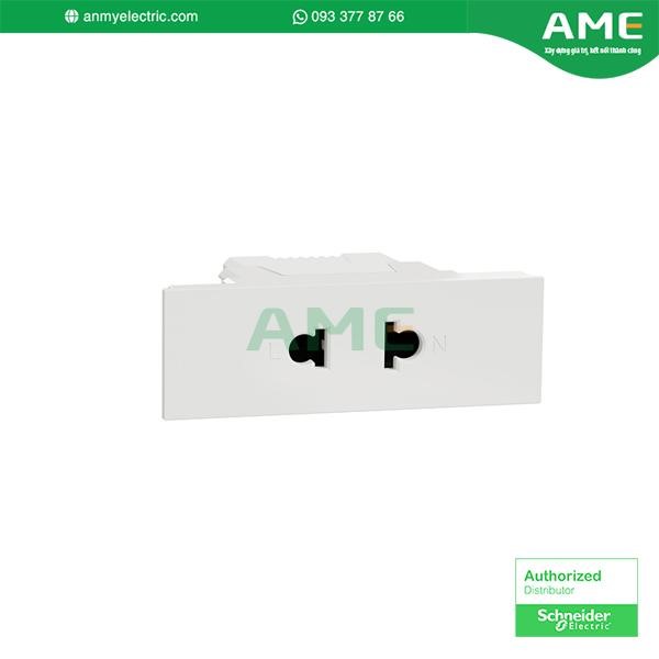 Ổ cắm đơn 2 chấu M3T426US_WE 16A size S Schneider Ổ cắm đơn 2 chấu M3T426US_WE có tính năng hiện đại, dễ dàng lắp đặt