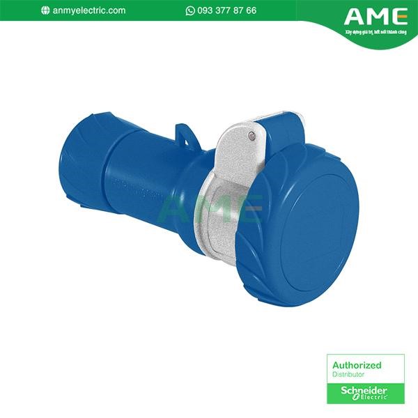 PKF32M723 - Ổ cắm di động, Mureva PK, 32A, 2P+E, 220V, IP67. Ổ cắm công nghiệp di động PKF32M723 chính hãng Schneider