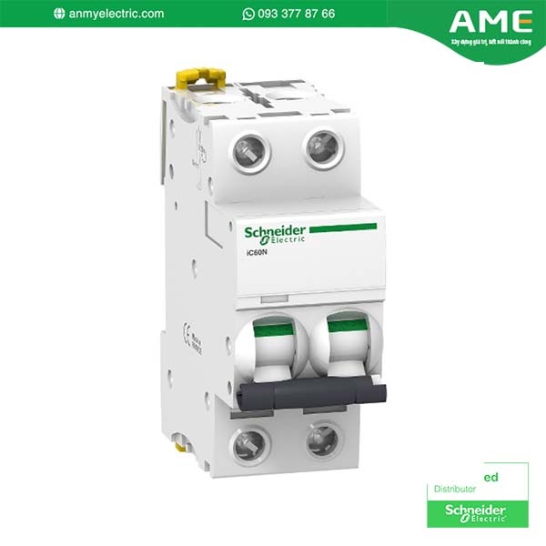 Cầu dao tự động MCB A9F74210 chính hãng Schneider