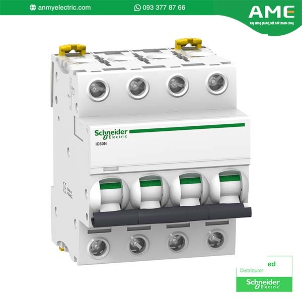 Cầu dao tự động MCB A9F74410 chính hãng Schneider