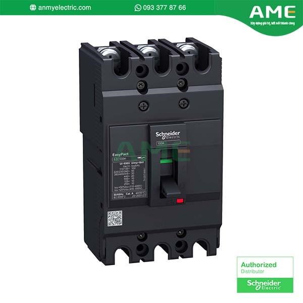 Aptomat tự động dạng khối EZC100B3030 chính hãng Schneider Aptomat tự động dạng khối EZC100B3030 chính hãng Schneider