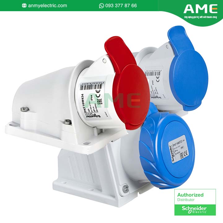 Phích và ổ cắm công nghiệp dòng PK - Ổ cắm nối