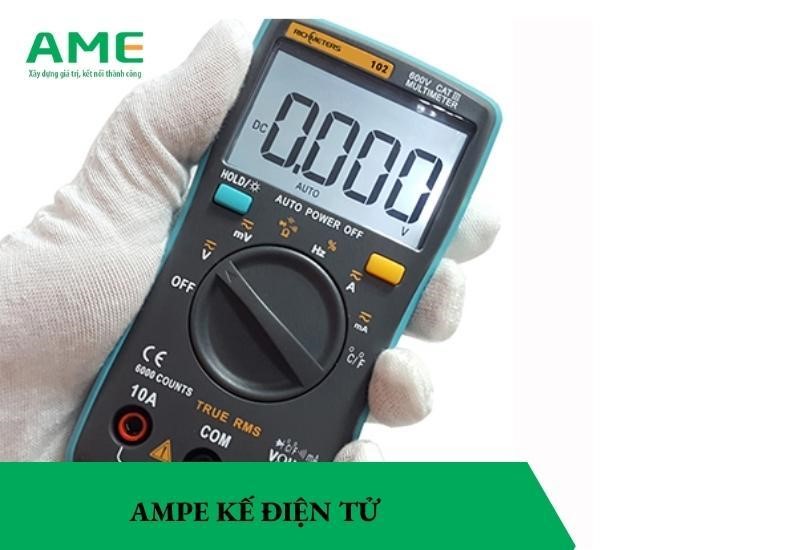 ampe kế điện tử
