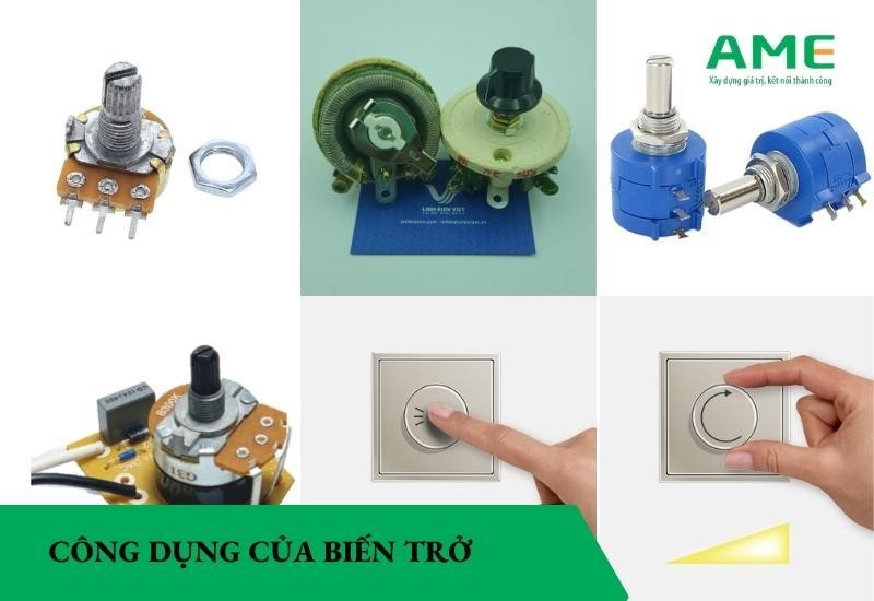 công dụng của biến trở