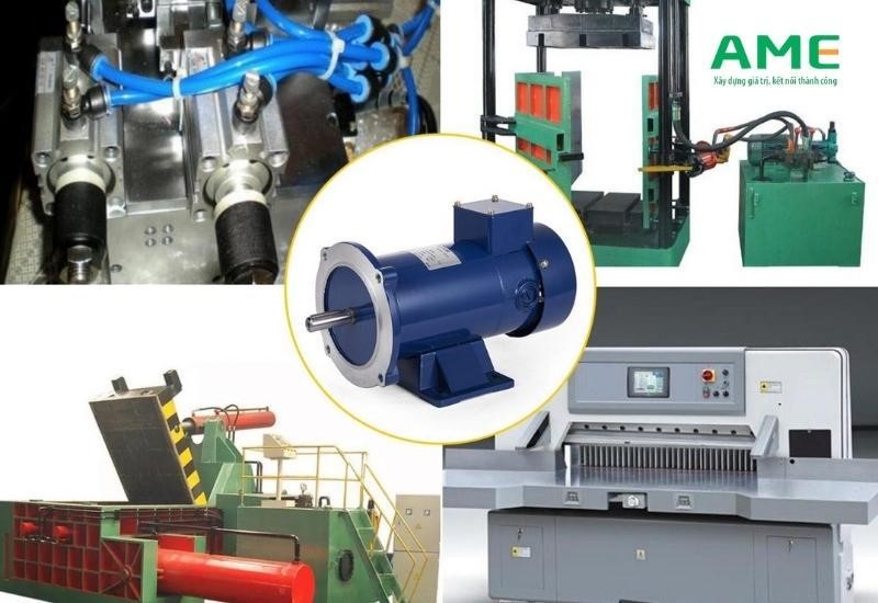 ứng dụng của động cơ điện 1 chiều