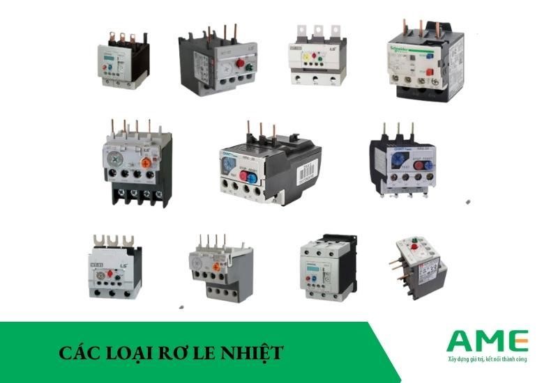 Các loại rơ le nhiệt