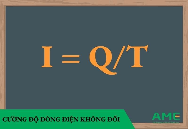 cường độ dòng điện không đổi