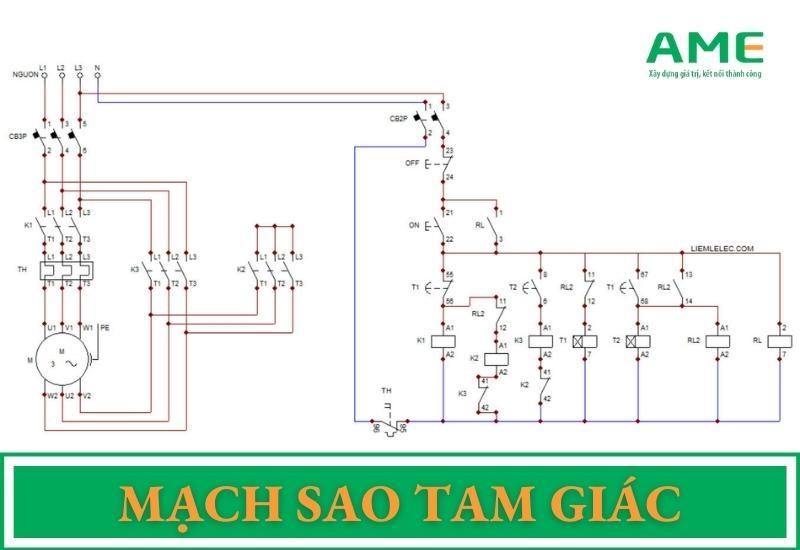 mạch sao tam giác
