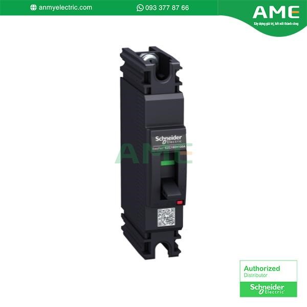 Cầu dao EZC100H2015,EasyPact EZC100H ,TMD, 15A ,2 cực 2d Cầu dao tự động dạng khối MCCB EZC100H2015 chính hãng Schneider