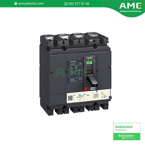Cầu dao tự động dạng khối MCCB LV525343 chính hãng Schneider Cầu dao tự động dạng khối MCCB LV525343 chính hãng