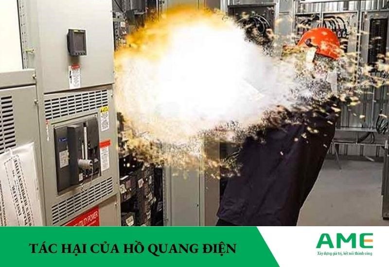 tác hại của hồ quang điện