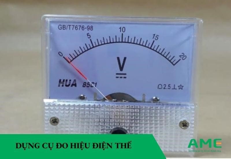 Vôn kế sử dụng đo hiệu điện thế