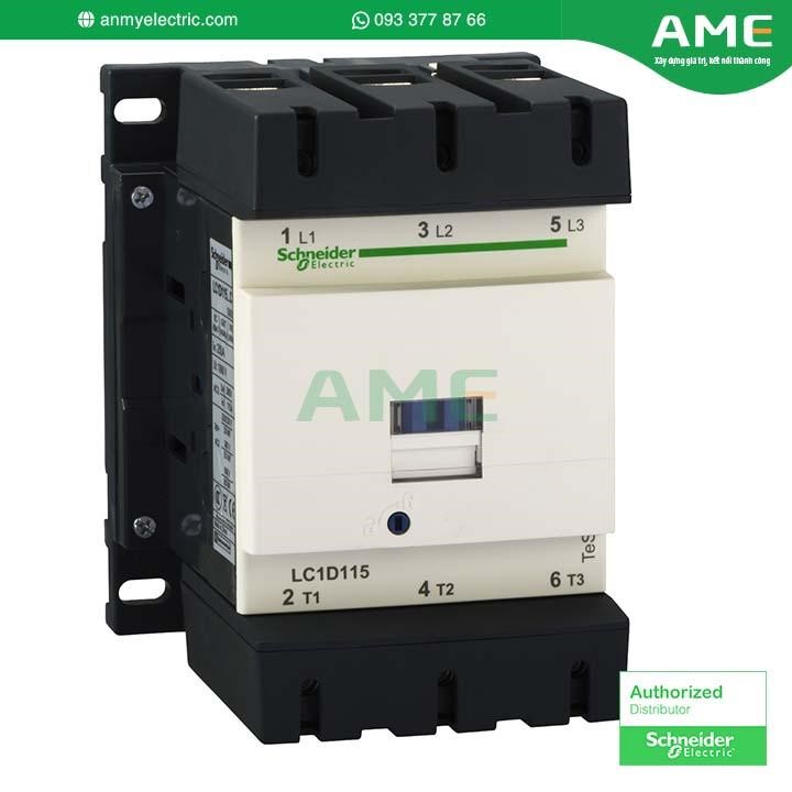 Khởi động từ TeSys D LC1D115F7 chính hãng Schneider