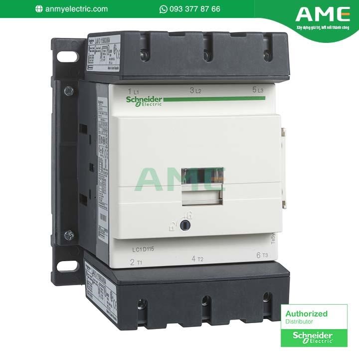 Khởi động từ TeSys D LC1D115M7 chính hãng Schneider