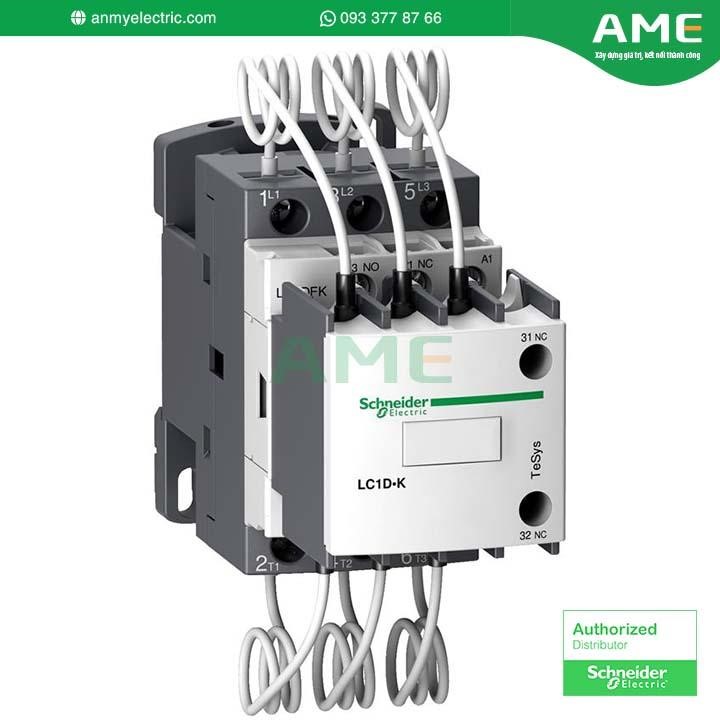 Khởi động từ 30kVAR - 220 V AC LC1DPKM7 Khởi động từ 30kVAR - 220 V AC LC1DPKM7 chính hãng