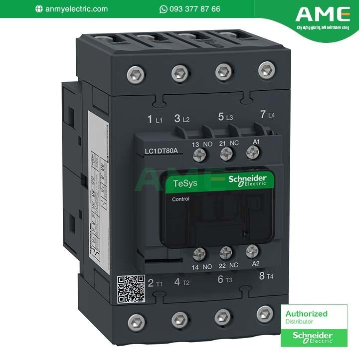 Khởi động từ TeSys D LC1DT80AE7 chính hãng Schneider